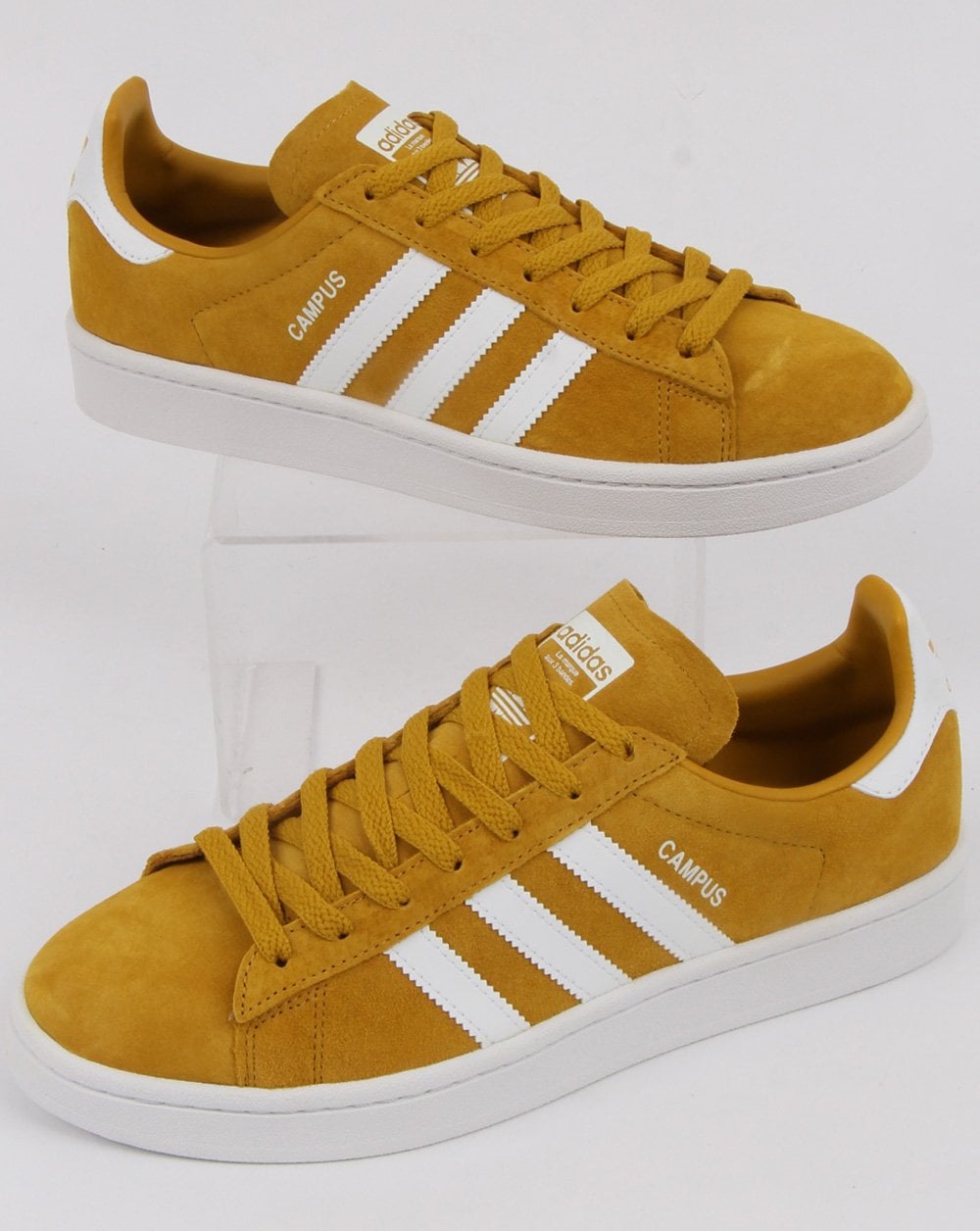 Adidas Campus Sneakers Raw Ocker/Weiß