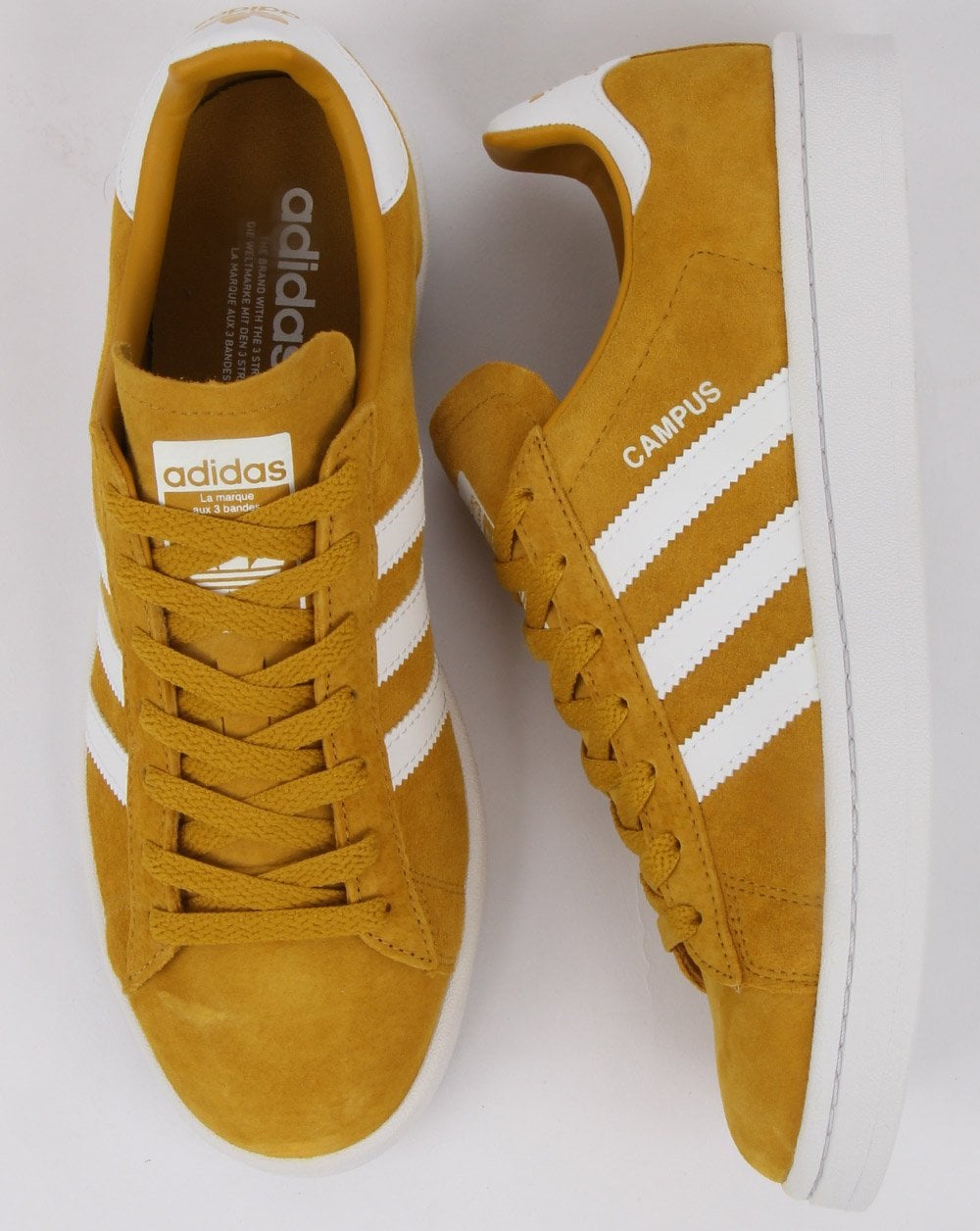 Adidas Campus Sneakers Raw Ocker/Weiß