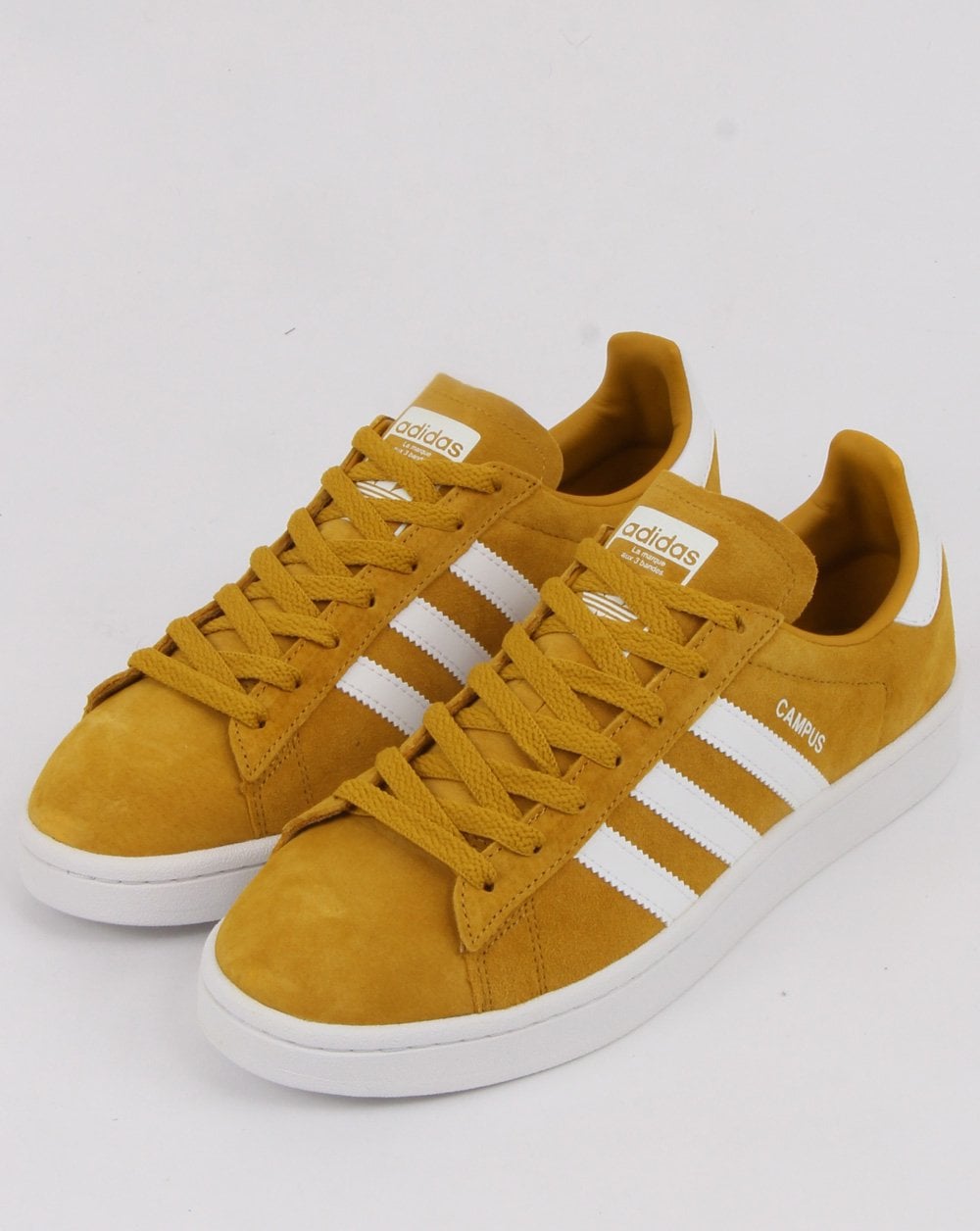 Adidas Campus Trainers Raw Ochre/white