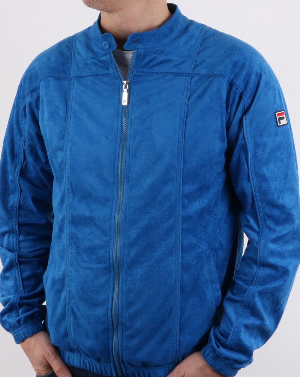 Fila Vintage Terrinda Mk3 Trainingsjacke, Elektroblau