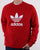 Adidas Originals Trefoil Crew Sweat Power Red