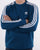 Adidas Originals 3 Stripes Crew Sweat Deep Blue
