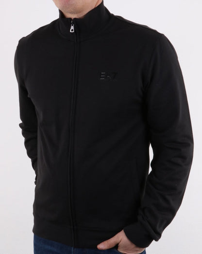 Emporio Armani EA7 Trainingsjacke Schwarz