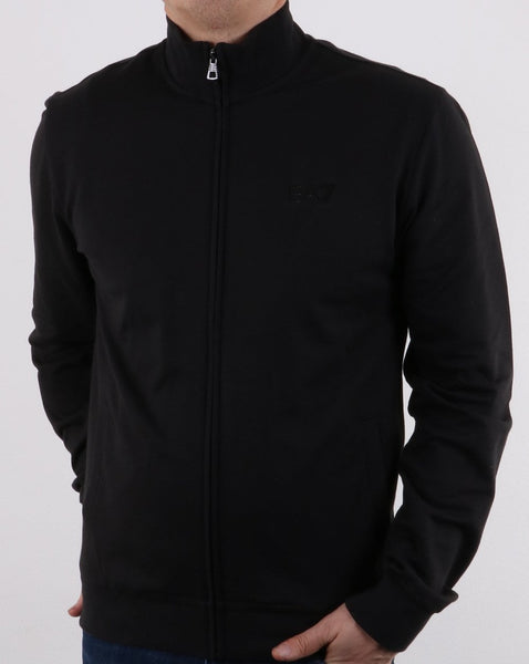 Emporio Armani EA7 Track Top Black
