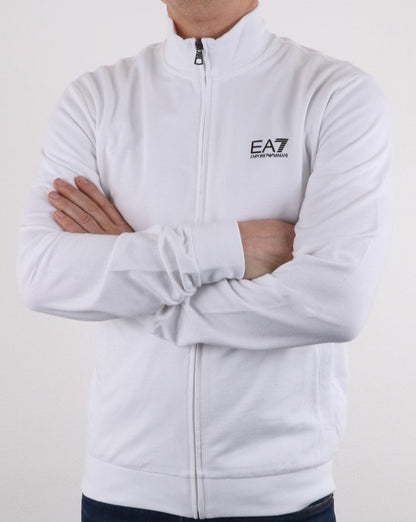 Emporio Armani EA7 Trainingsjacke Weiß