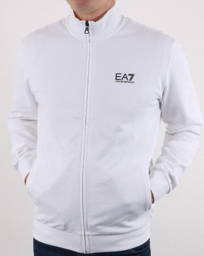 Emporio Armani EA7 Trainingsjacke Weiß