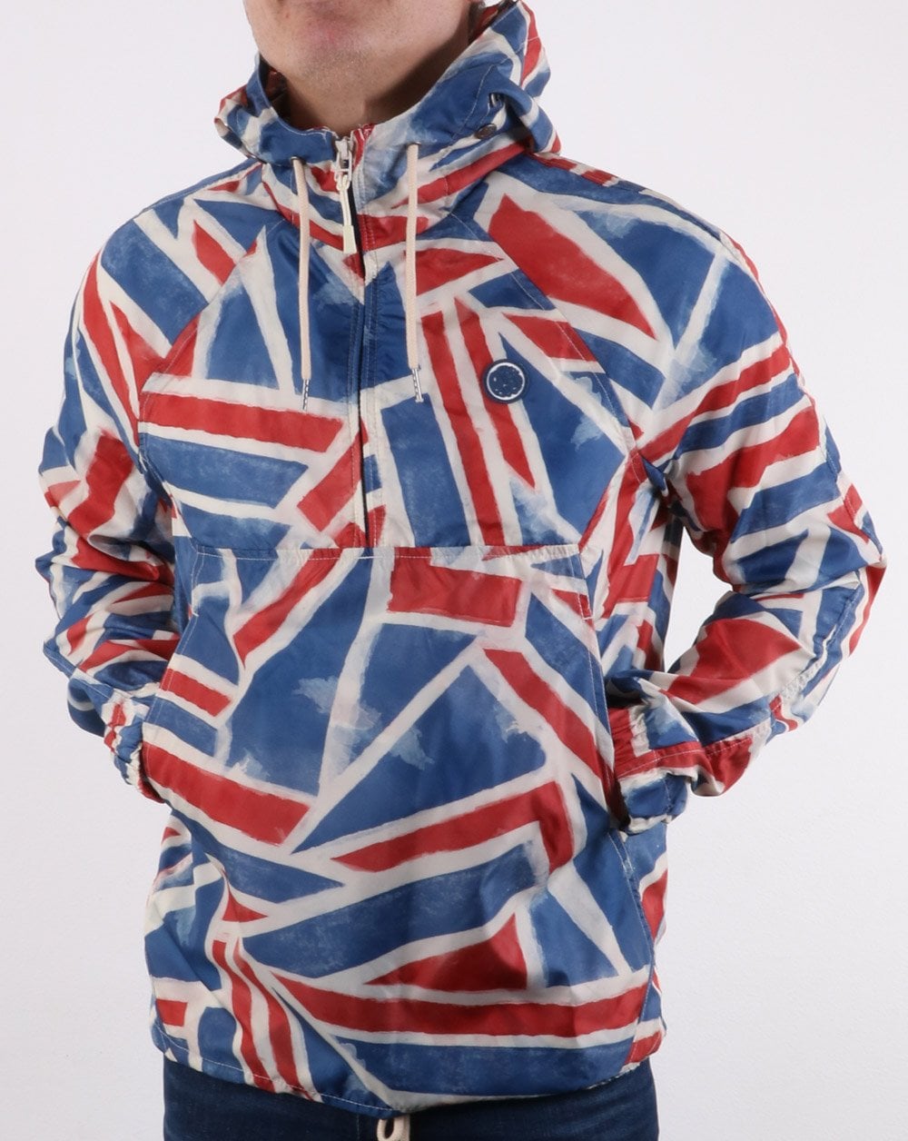 Pretty Green – UJ – Kapuzenjacke mit Reißverschluss, mehrfarbig