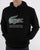 Lacoste Hooded Logo Sweatshirt Black