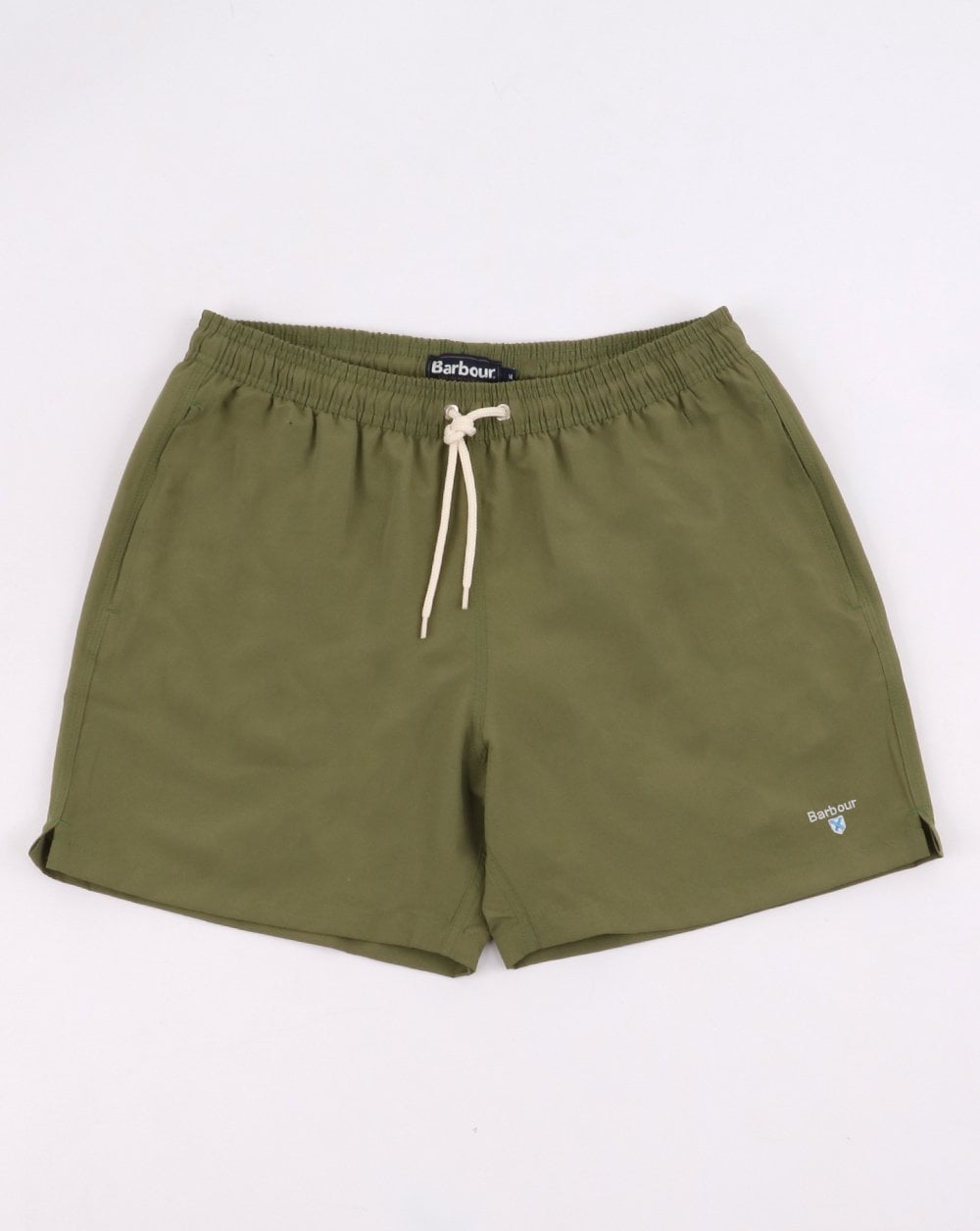 Barbour Logo 5 Swim Shorts Olive