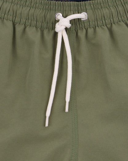 Barbour Logo 5 Badeshorts Olivgrün
