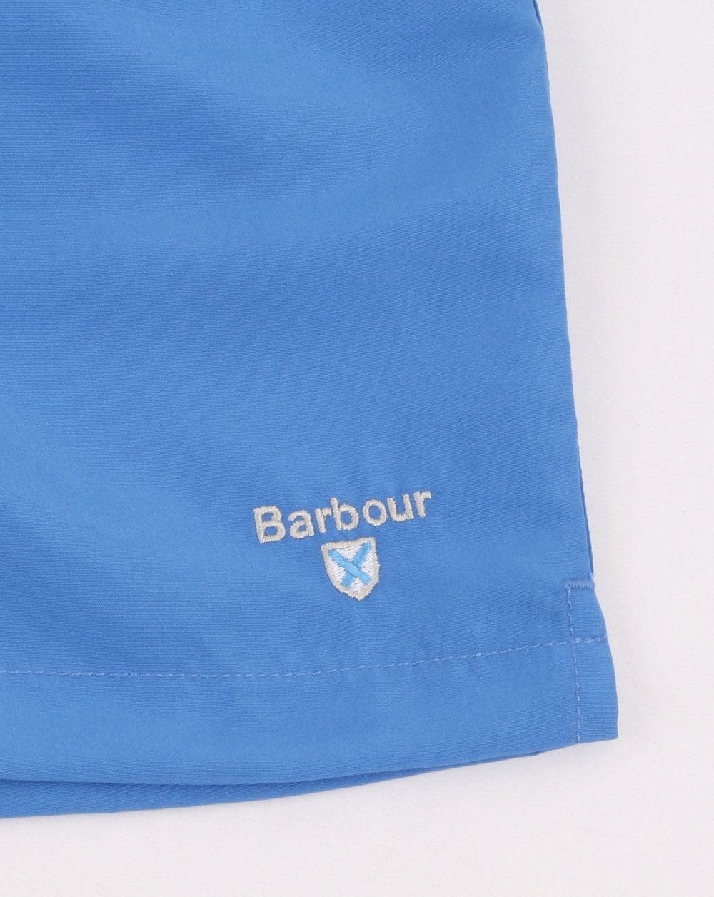 Barbour Logo 5 Swim Shorts Sky Blue