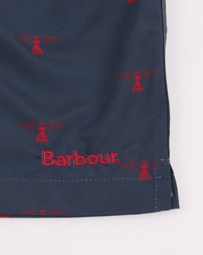 Barbour Coastal Badeshorts Marineblau