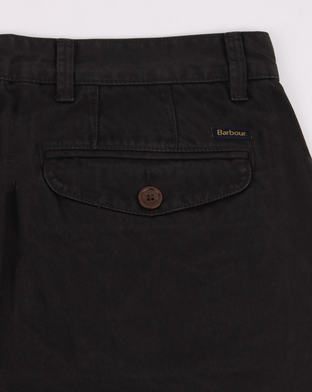 Barbour Neuston Twill-Shorts, Marineblau