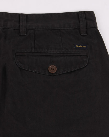 Barbour Neuston Twill-Shorts, Marineblau