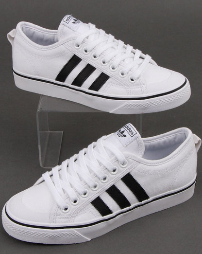 Adidas Nizza Sneaker Weiß/Schwarz