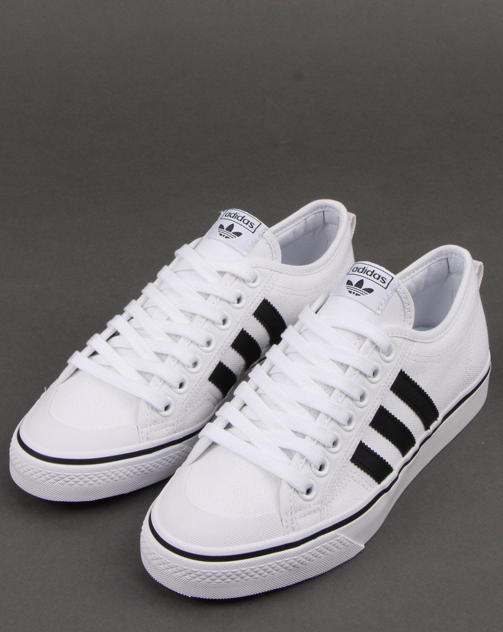 Adidas Nizza Sneaker Weiß/Schwarz