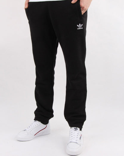 Adidas Originals – Schwarze Jogginghose mit Trefoil-Muster