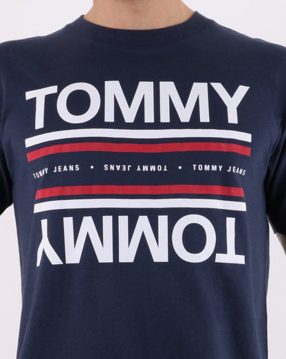 Tommy Hilfiger Reflection T-Shirt Dunkelmarine