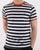 Farah Belgrove Stripe T-shirt True Navy