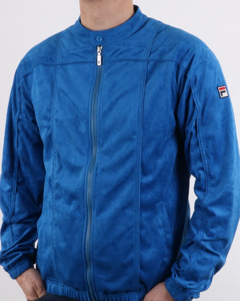 Fila Vintage Terrinda Mk3 Trainingsjacke, Elektroblau