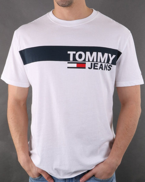 Tommy Hilfiger Box Logo T'Shirt Classic White