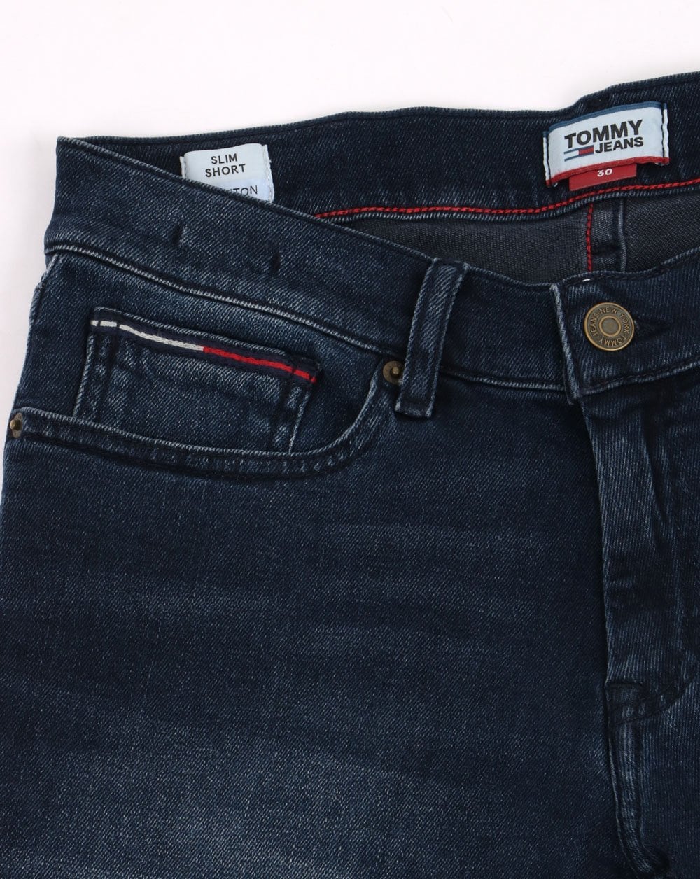Tommy Hilfiger Scanton Denim Shorts Lodge Dunkelblau