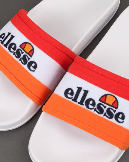 Ellesse Borgaro Slides Orange/Weiß/Rot
