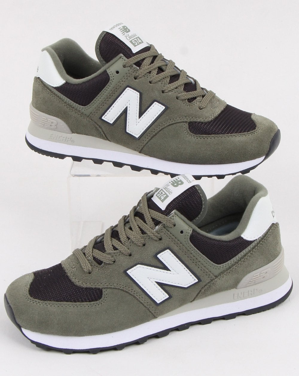 New Balance 574 Sneaker Khakigrün