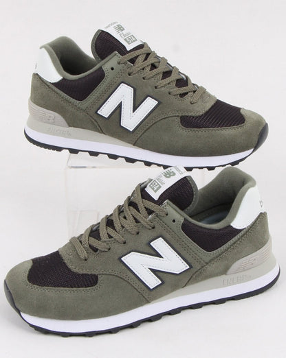 New Balance 574 Sneaker Khakigrün