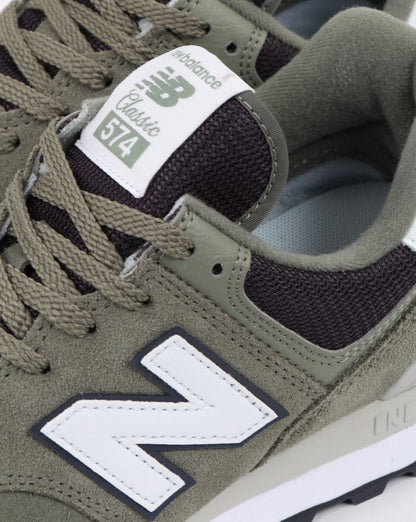 New Balance 574 Sneaker Khakigrün