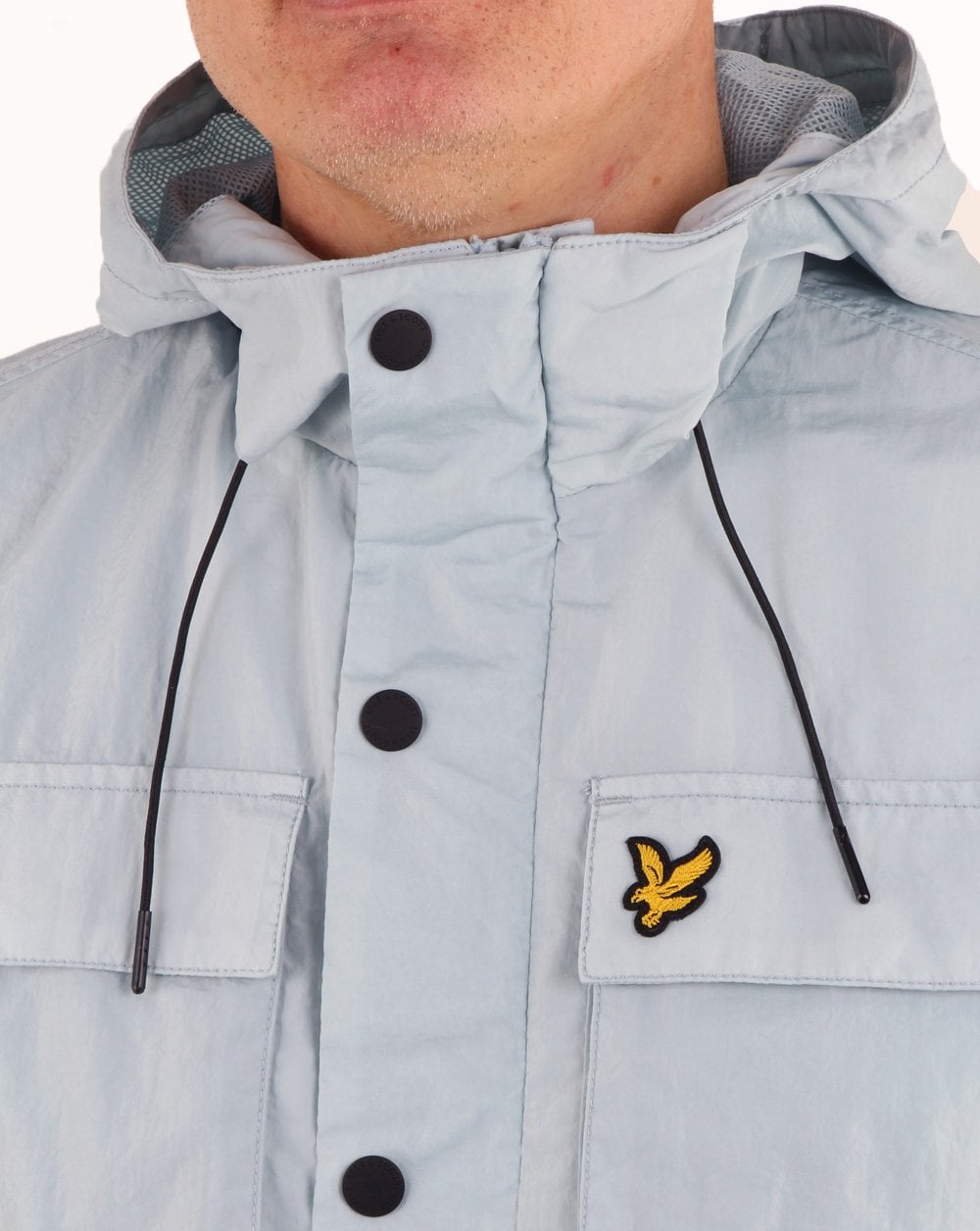 Lyle And Scott Pocket Jacket Sky Blue