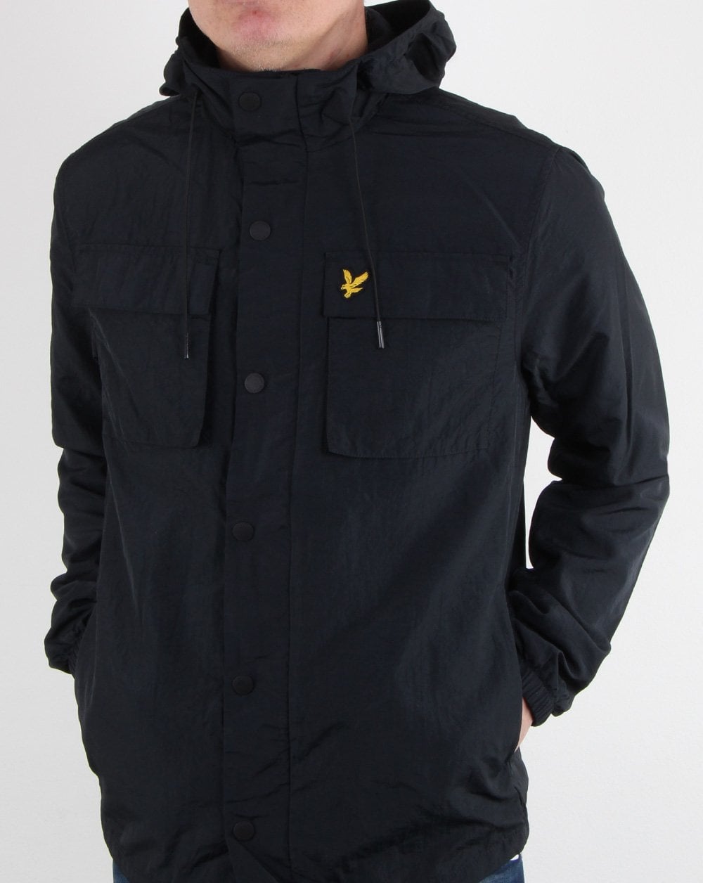 Lyle And Scott Pocket Jacke Dunkelmarine