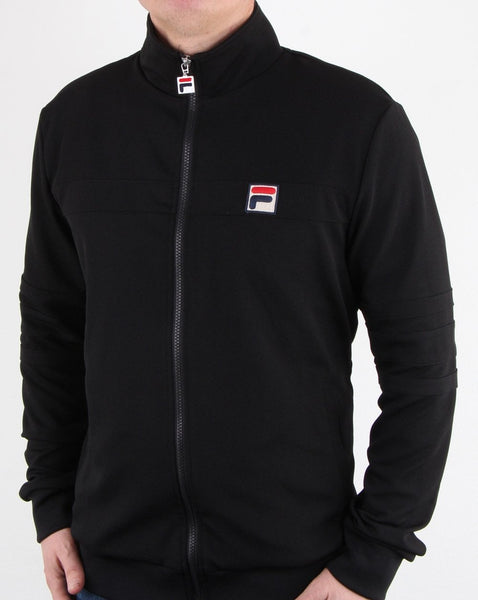 Fila Vintage Courto Track Top Black