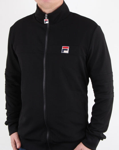 Fila Vintage Courto Trainingsjacke Schwarz