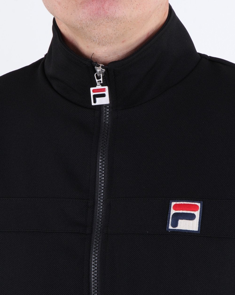 Fila Vintage Courto Track Top Black