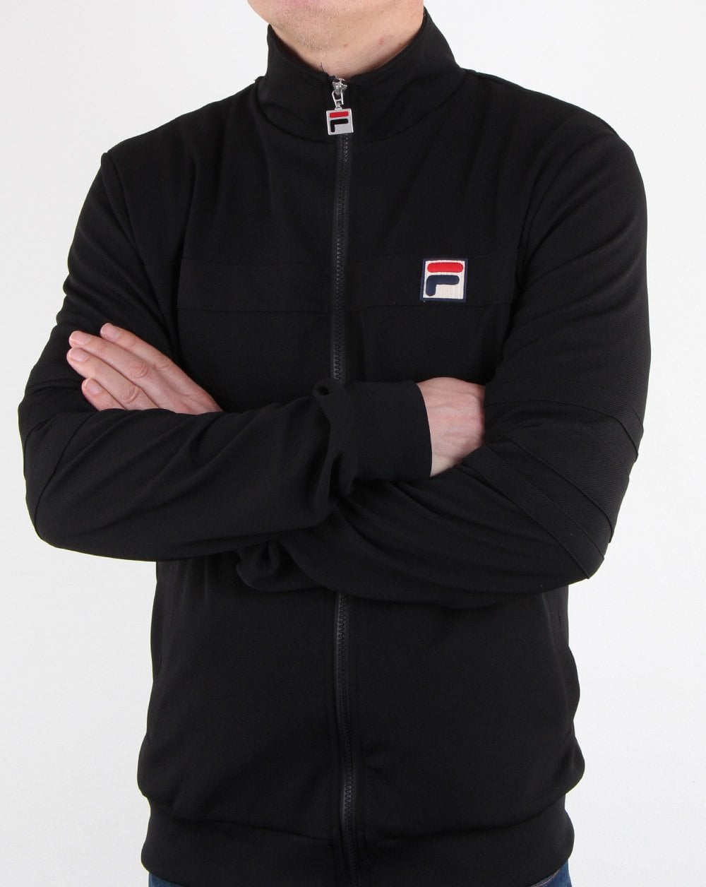 Fila Vintage Courto Trainingsjacke Schwarz