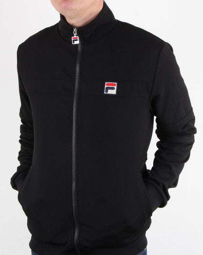 Fila Vintage Courto Trainingsjacke Schwarz