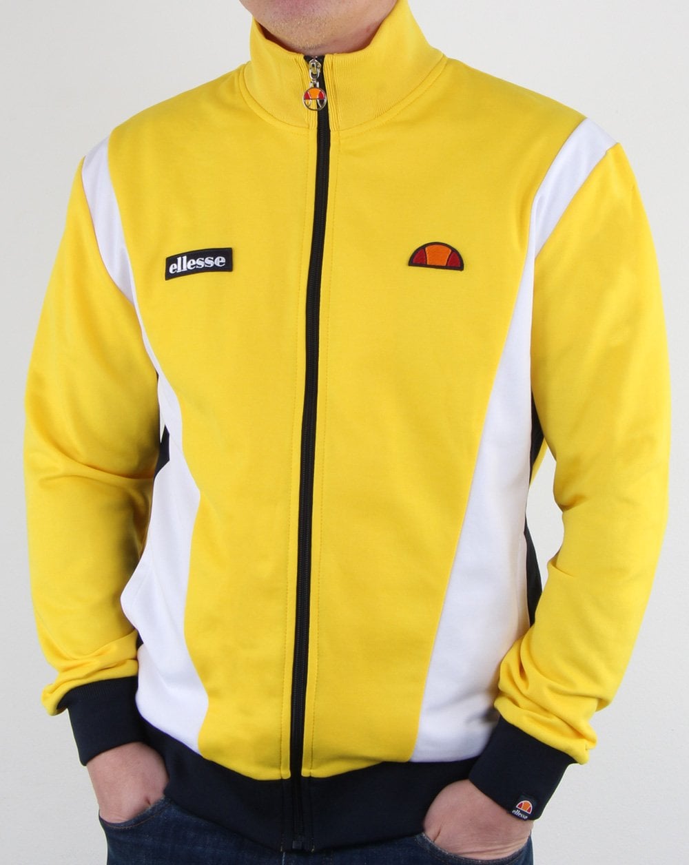 Ellesse – Vilas – Trainingsjacke in Gelb