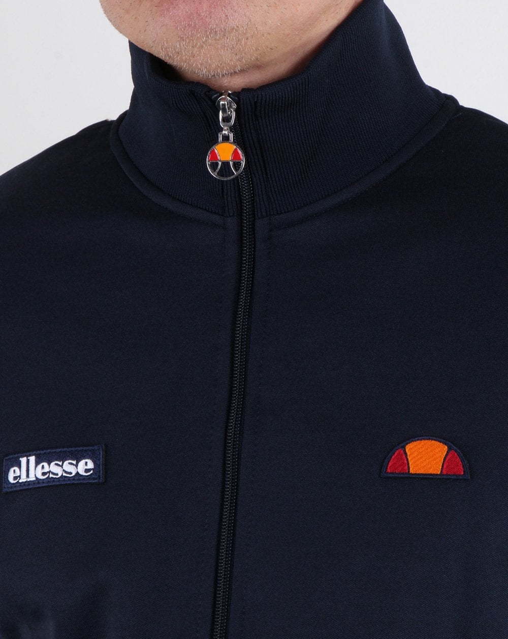 Ellesse – Roma – Trainingsjacke in Marineblau