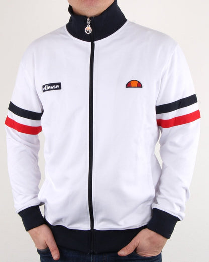 Ellesse – Roma – Trainingsjacke in Weiß