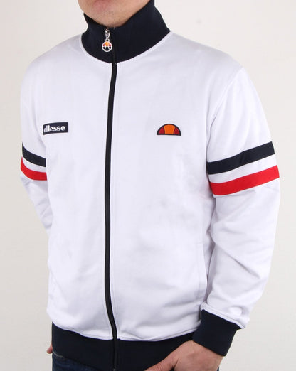 Ellesse – Roma – Trainingsjacke in Weiß