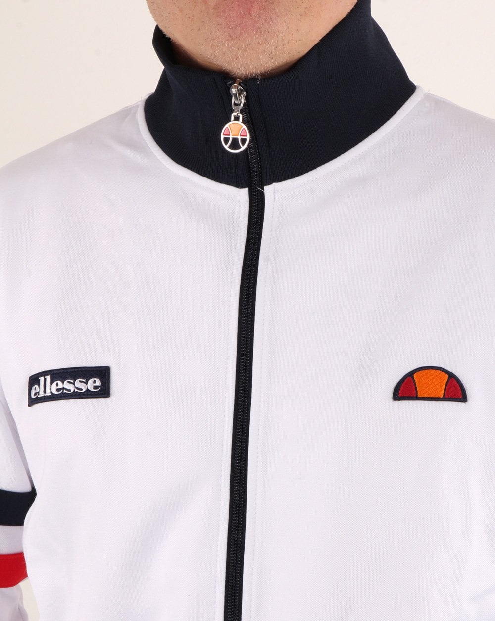 Ellesse Roma Track Top White
