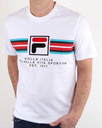 Fila Vintage Mercedes T-Shirt Weiß