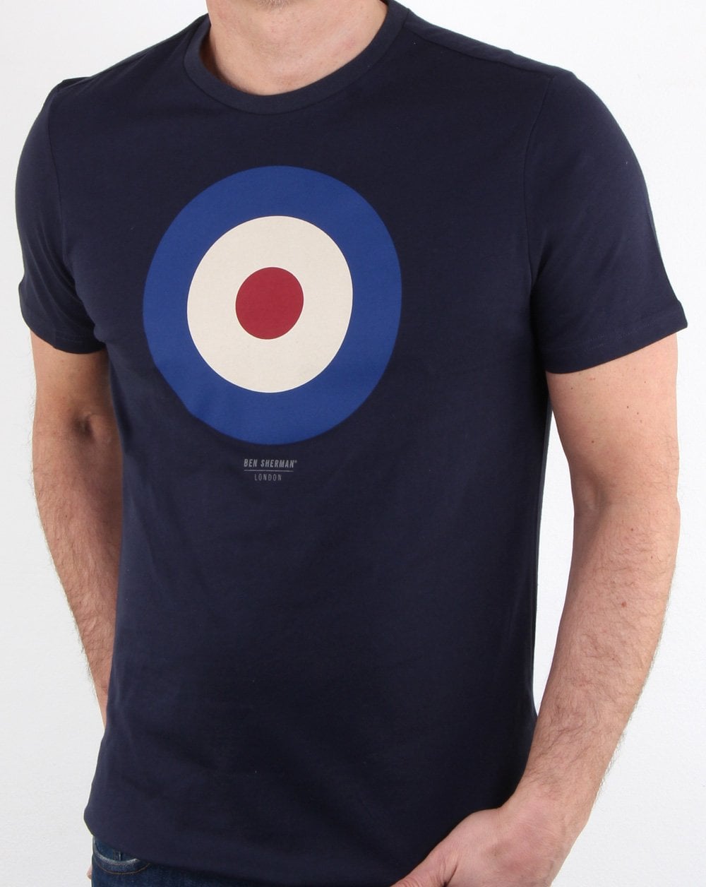 Ben Sherman Target T-Shirt Dunkelblau