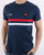 Ellesse Two Stripe T Shirt Navy