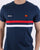 Ellesse Two Stripe T Shirt Navy