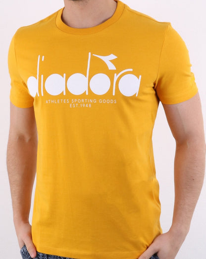Diadora Logo T-Shirt Golden Rod