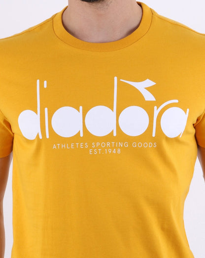 Diadora Logo T-Shirt Golden Rod