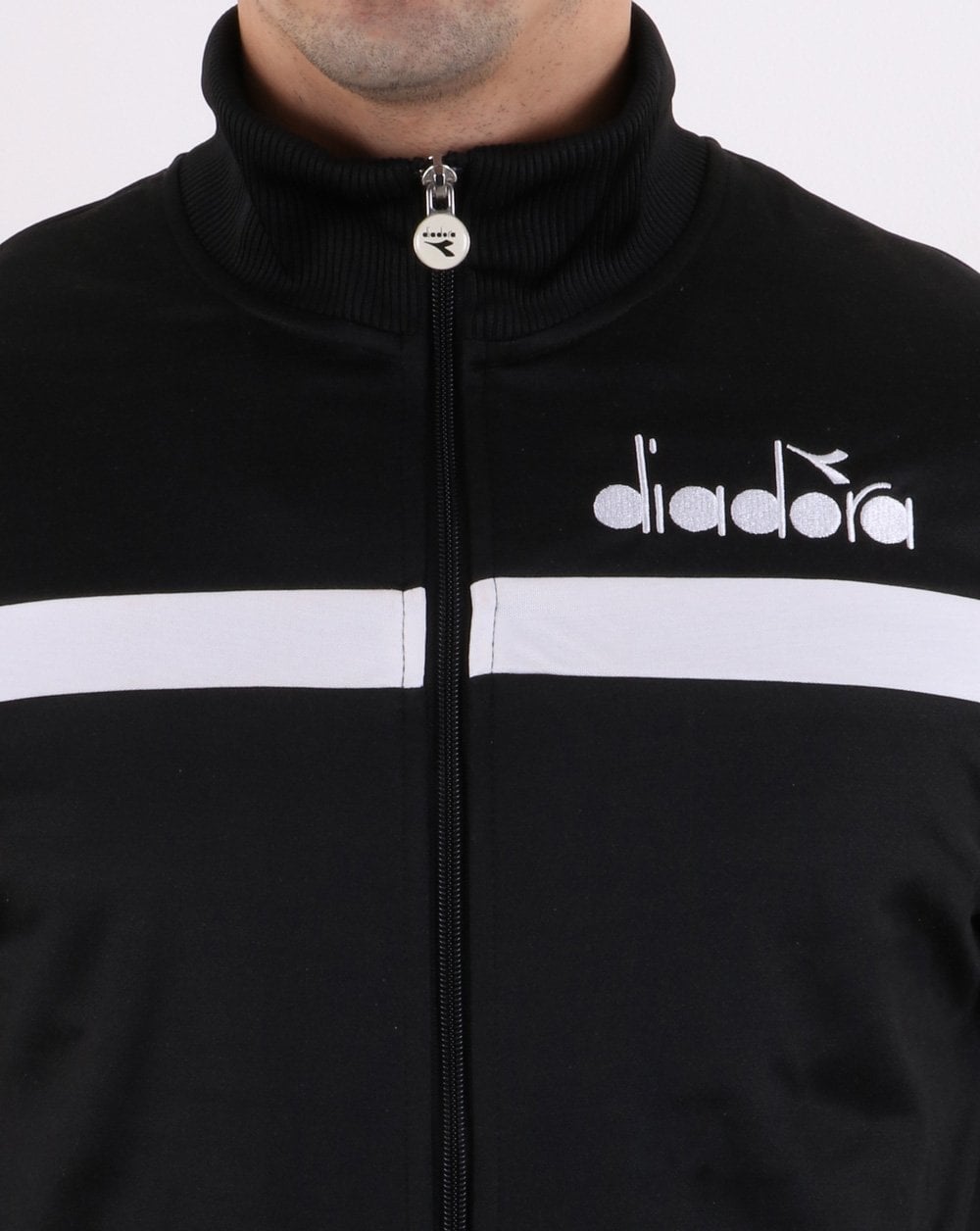 Diadora 5palle Trainingsjacke Schwarz