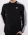 Adidas Originals 3 Stripes Long Sleeved T Shirt Black